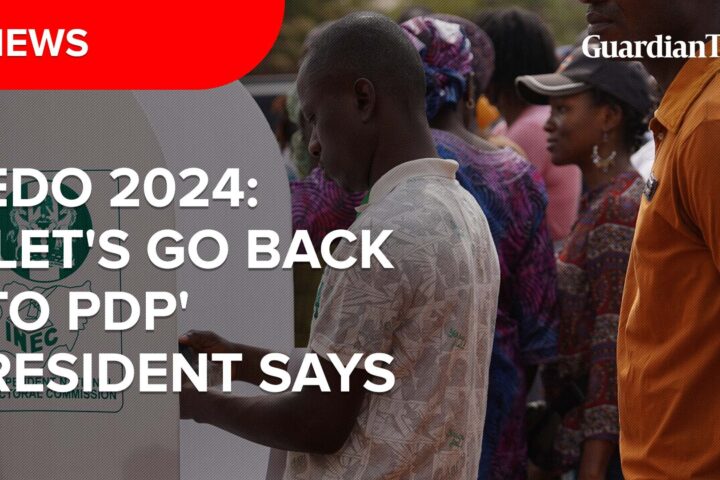 Edo 2024: 'Let's go back to PDP', Resident says