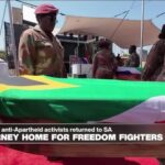 The long journey home for South African freedom fighters