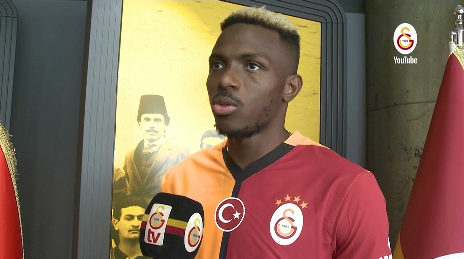 Osimhen excited to get started at Galatasaray