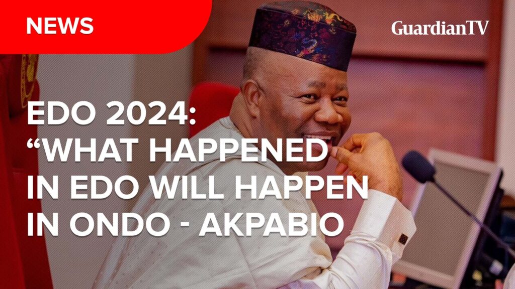 Edo 2024: What happened in Edo will happen in Ondo says Akpabio