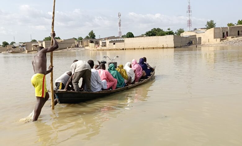 Residents of Maiduguri return home after flooding