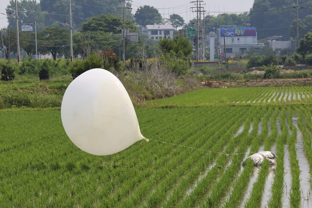 North Korea sends trash-filled balloons into South Korea