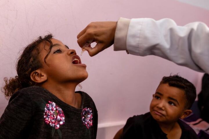 Israel agrees to pause fighting to allow polio vaccination