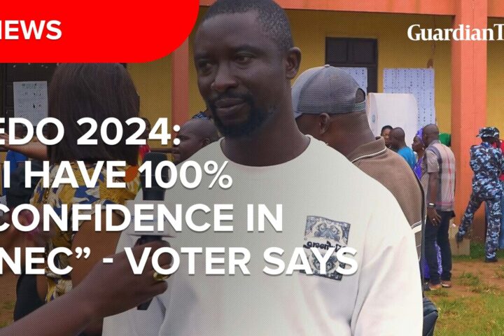 EDO 2024: 'I have 100% confidence in INEC' - Voter says