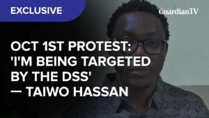 Oct 1st protest: 'I'm being targeted by the DSS' - Taiwo Hassan