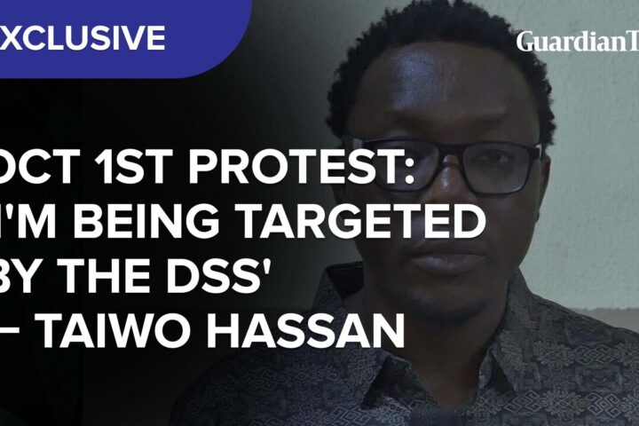 Oct 1st protest: 'I'm being targeted by the DSS' - Taiwo Hassan