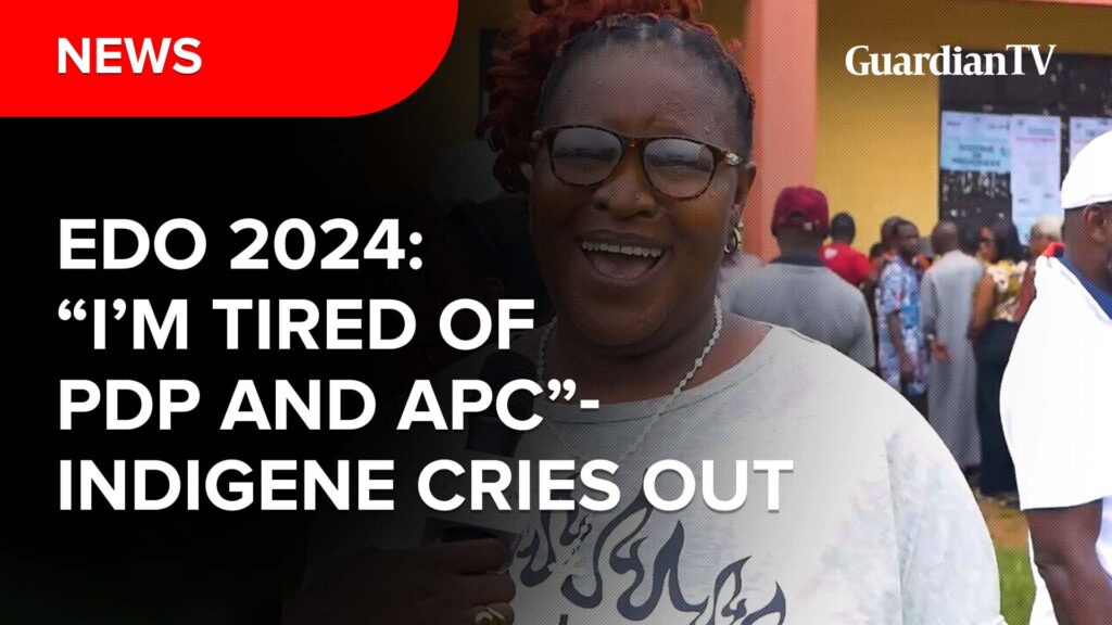 Edo 2024: 'I am tired of PDP and APC' - Indigene cries out