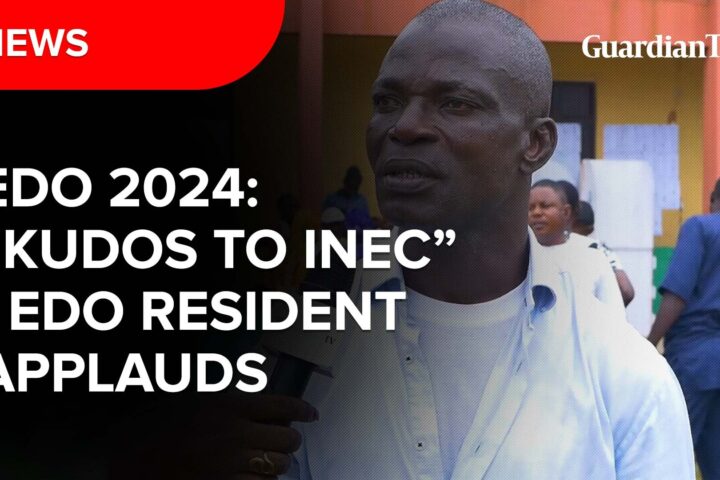 Edo 2024: 'Kudos to INEC' - Edo resident applauds