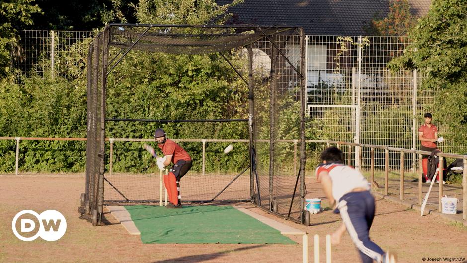 Cricket helps Afghan refugees feel at home in Hamburg