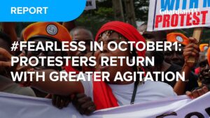 #FearlessInOctober: Protesters return with greater agitation