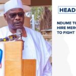 Ndume to Tinubu: Hire mercenaries to fight terrorists and more