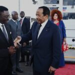 Cameroon's 91-year-old President Biya returns home