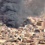 Sudan military air strike killed 23 in market