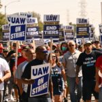 What role do unions play in the US presidential election?