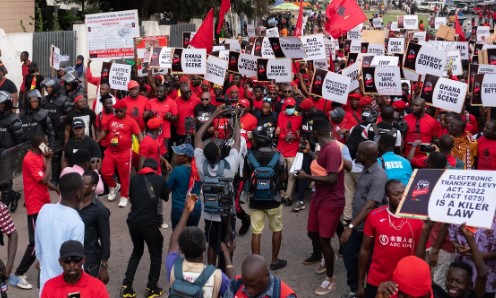 University lecturers strike against illegal mining in Ghana