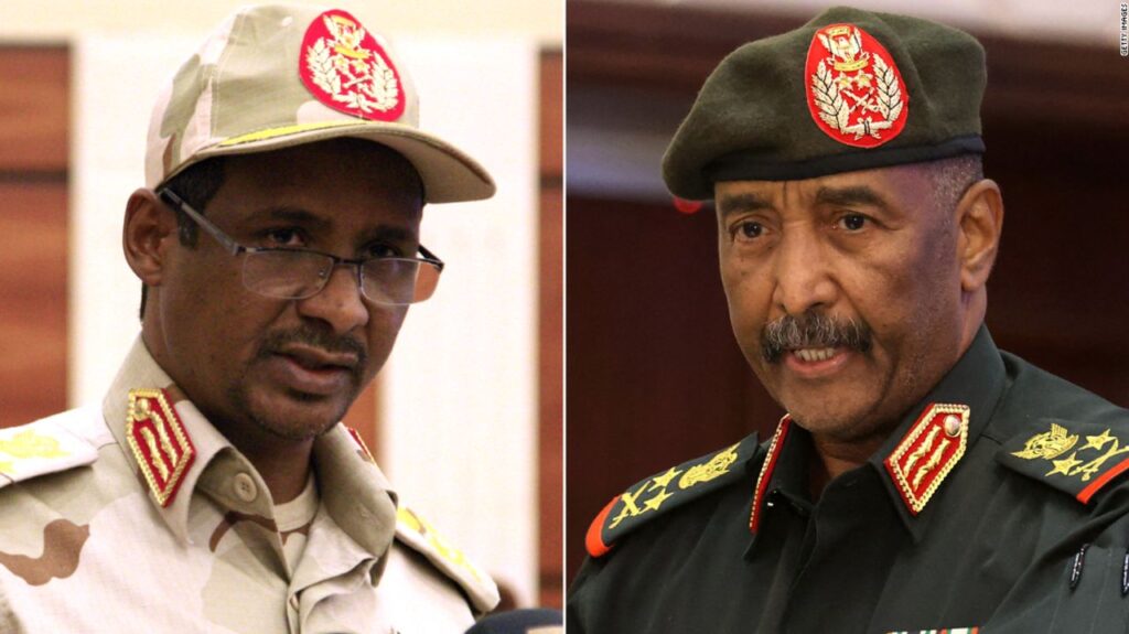 Sudan war: Who is backing the two rivals?