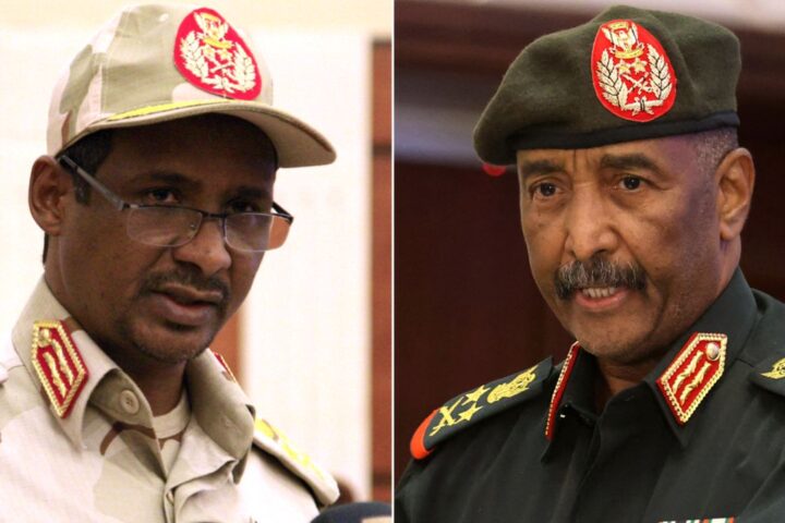 Sudan war: Who is backing the two rivals?