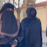 Women protest Taliban ban online