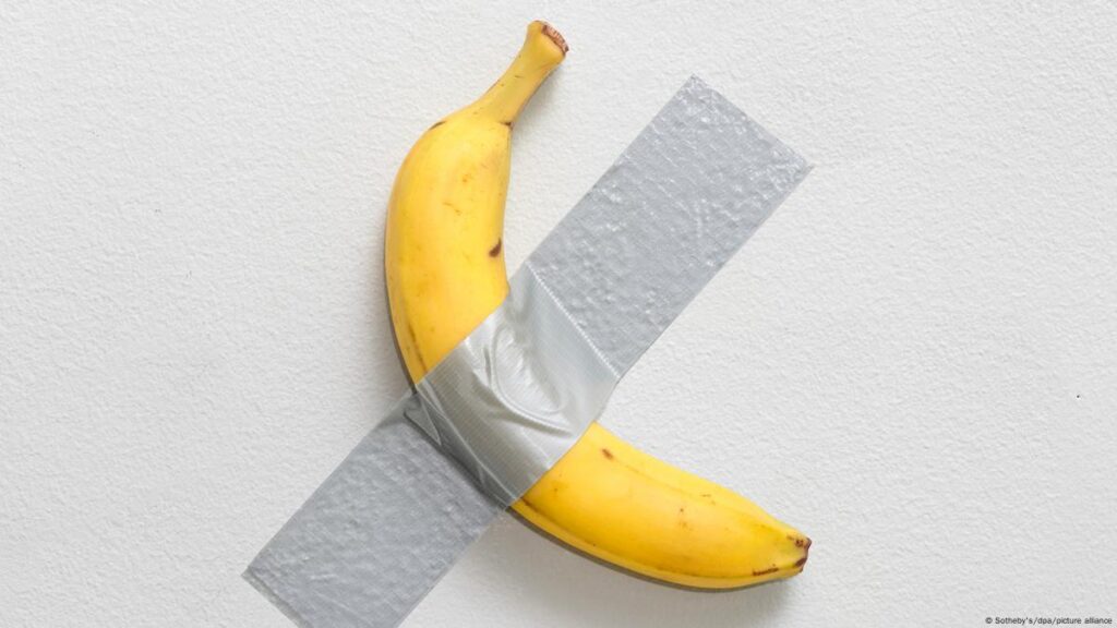 Art goes bananas: Infamous duct-taped work sells for $6.2 million