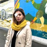 'I will be living proof of the violent oppression in Iran'