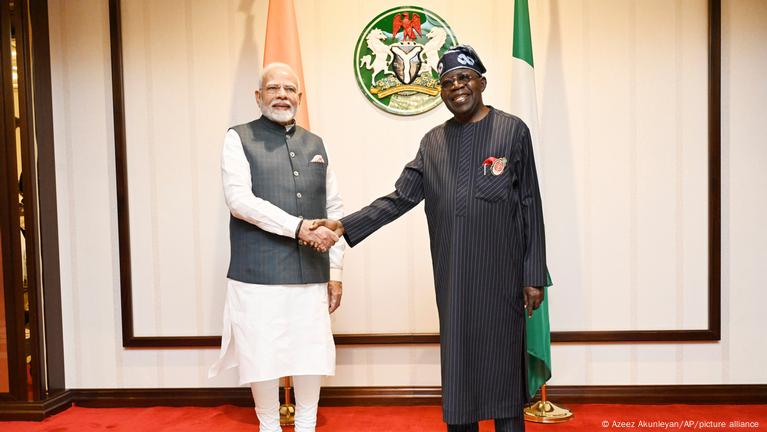 India says Nigeria is 'natural' partner as Modi visits