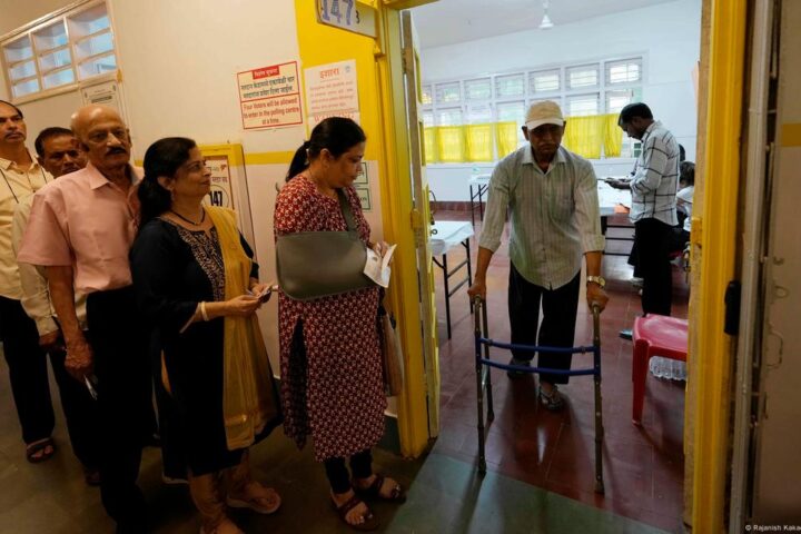 India's richest state goes to vote