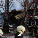 Moment of cargo plane crash in Lithuania