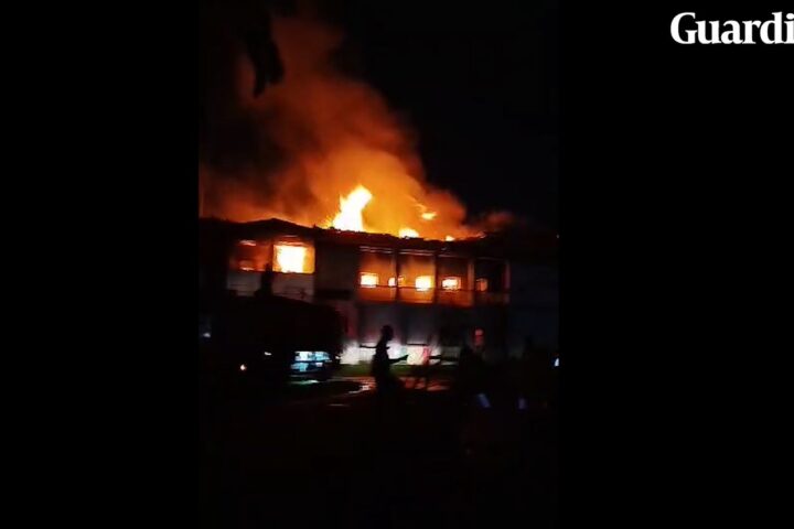 Fire guts Radio Nigeria office in Ikoyi, Lagos