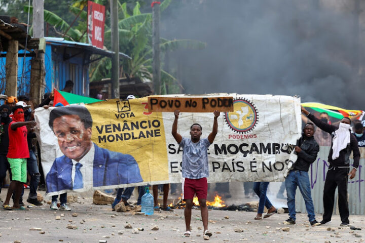 Three killed in Mozambique opposition protest, hospital says