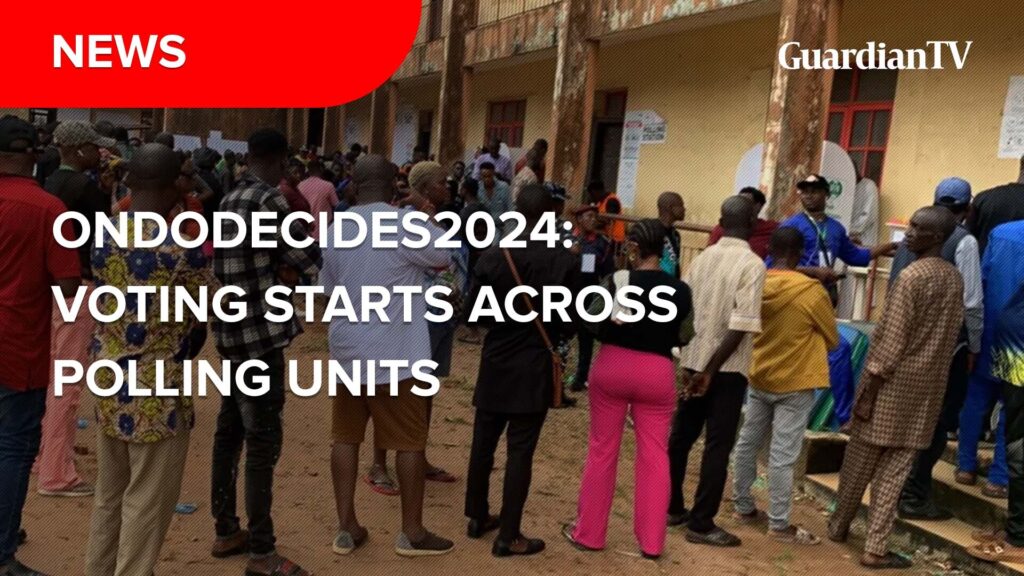 OndoDecides2024: Voting starts across polling units