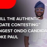 OndoDecides2024: “I’m still the authentic candidate contesting”– Youngest Ondo Candidate, Adegoke Paul