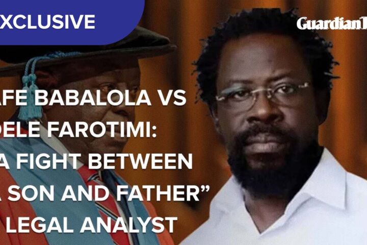 Afe Babalola vs Dele Farotimi: ''A fight between father and son'' - Legal Analyst