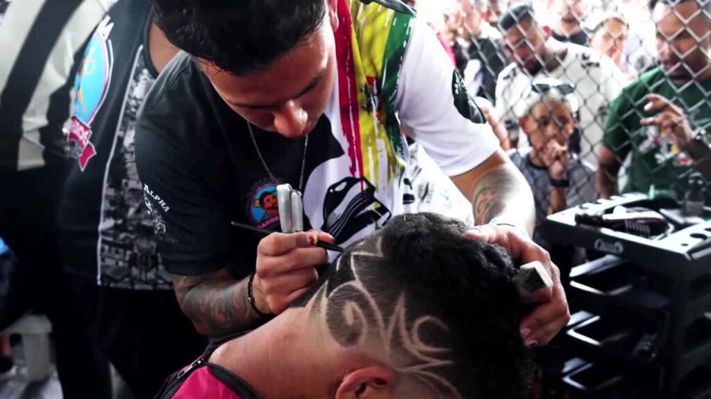 Barbers and dancers battle it out in contests in Rio suburb