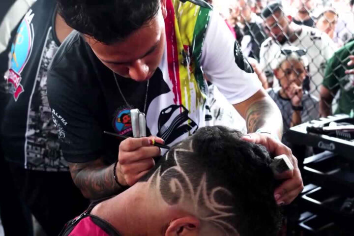 Barbers and dancers battle it out in contests in Rio suburb