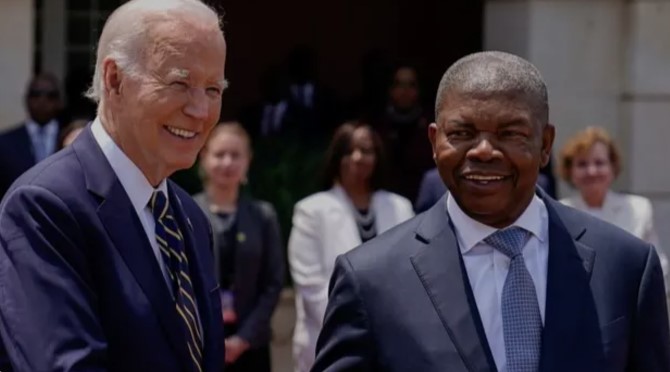 Biden tells Angolan president the US is 'all in on Africa'