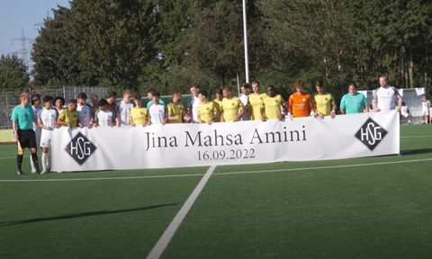 German soccer club supports Iran's feminist movement