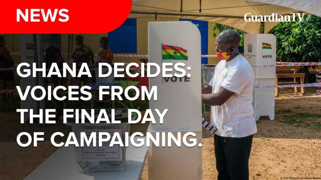 Ghana Decides: Voices from the Final Day of Campaigning