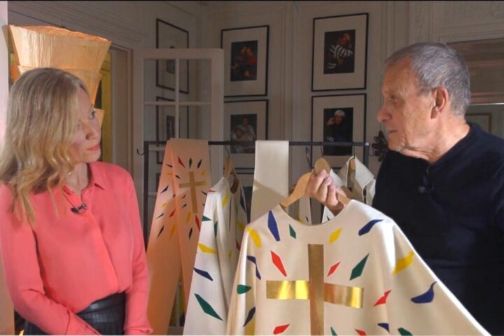 Jean-Charles de Castelbajac, from Haute Couture to the Holy Halls of Notre Dame