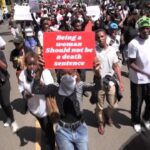 Kenyan police fire teargas at peaceful anti-femicide march