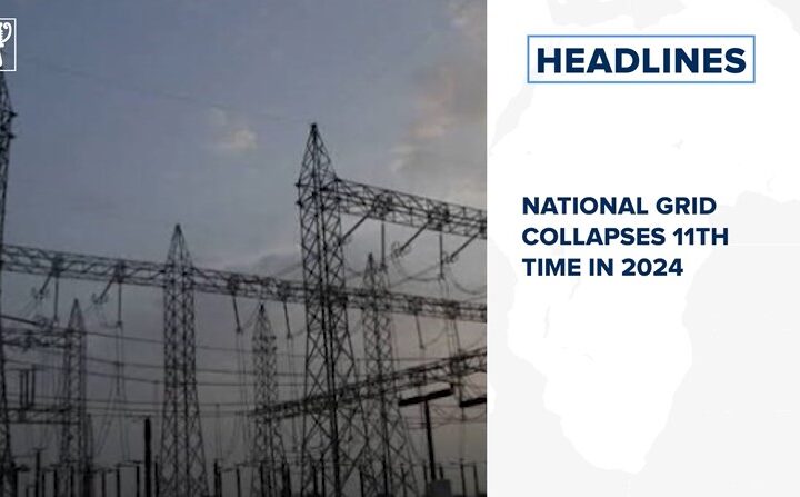 National grid collapses 11th time in 2024 and more