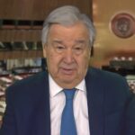 UN Chief warns of 'climate breakdown' in New Year message