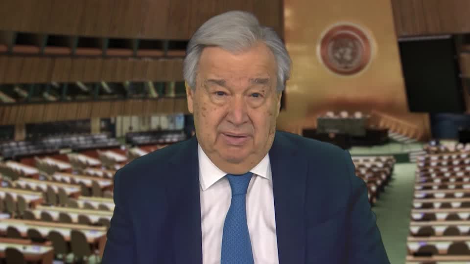 UN Chief warns of 'climate breakdown' in New Year message