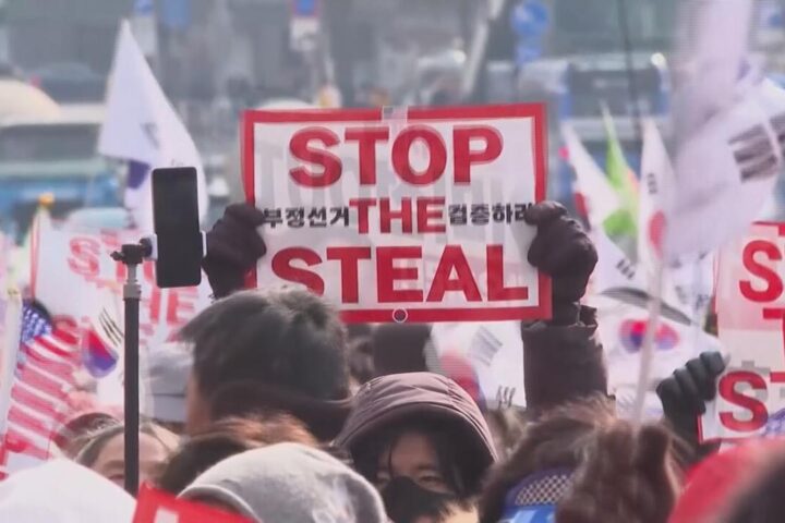 'Stop the steal': Understanding MAGA-style protests in South Korea