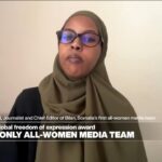 Editor of Somalia's first all-female media on challenging gender stereotypes