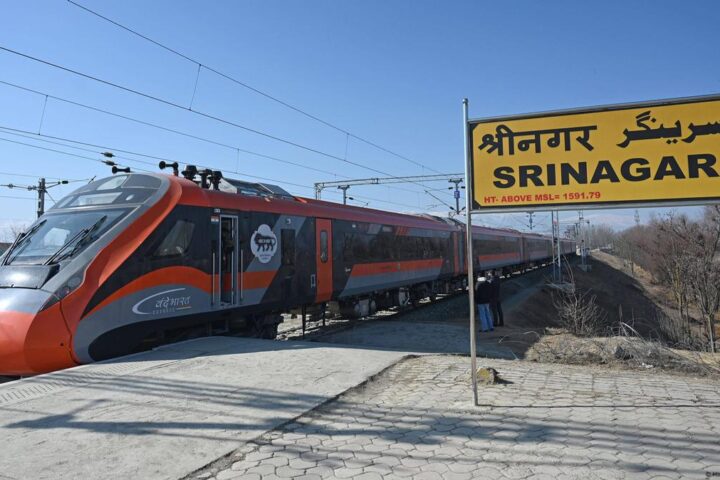 India tests first direct train linking Delhi and Kashmir