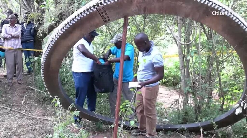 Massive mysterious metal ring crashes into Kenyan village