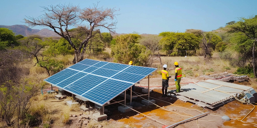 Solar mini-grids give hope to rural Nigeria