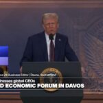 Davos 2025: Trump tells businesses to build in America or face tariffs