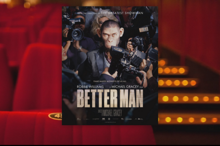 Film show: Monkey avatar tells Robbie Williams' story in 'Better Man'