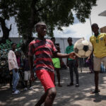 football offers refuge from violence in Haiti